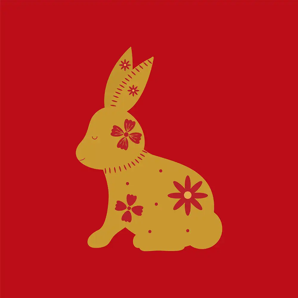 2025 Ano Serpente - Coelho