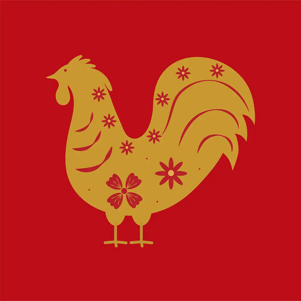 2025 Ano Serpente - Galo